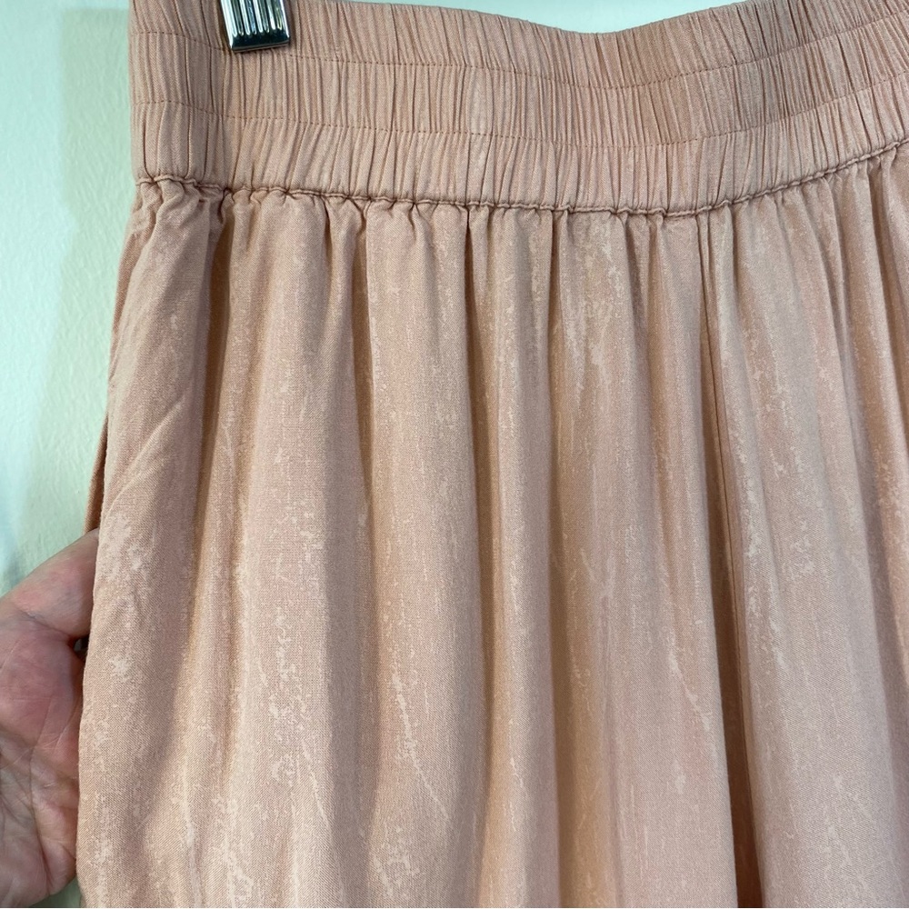 Anthropologie Saturday Sunday Chic Blush Wide Leg Lounge Pants - Picture 3 of 7